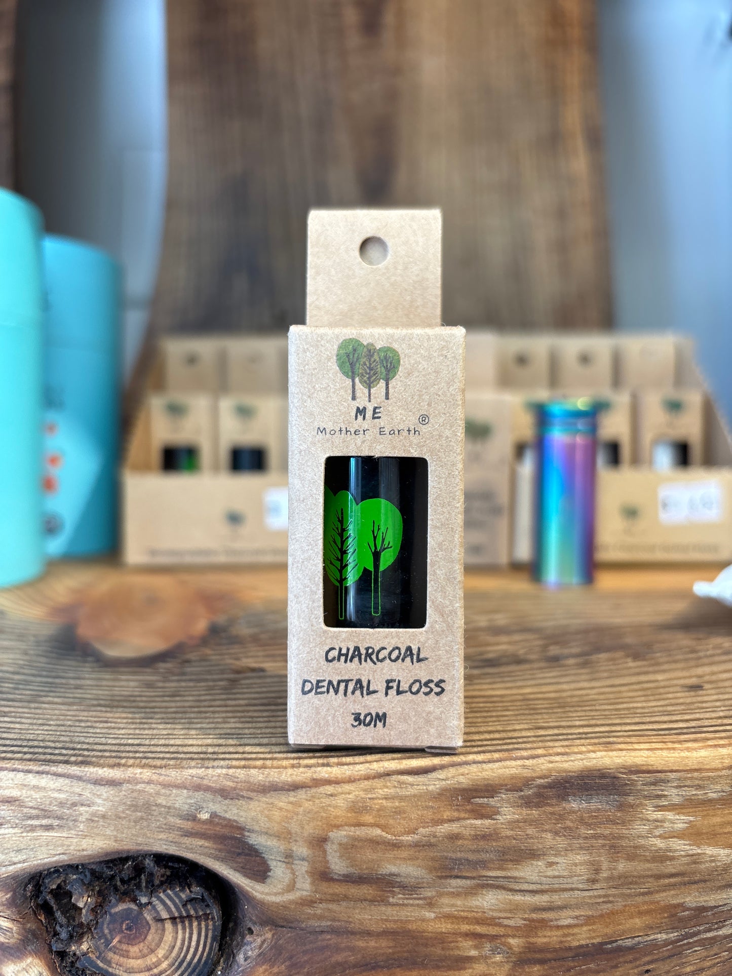 Eco Dental Floss Glass Jar