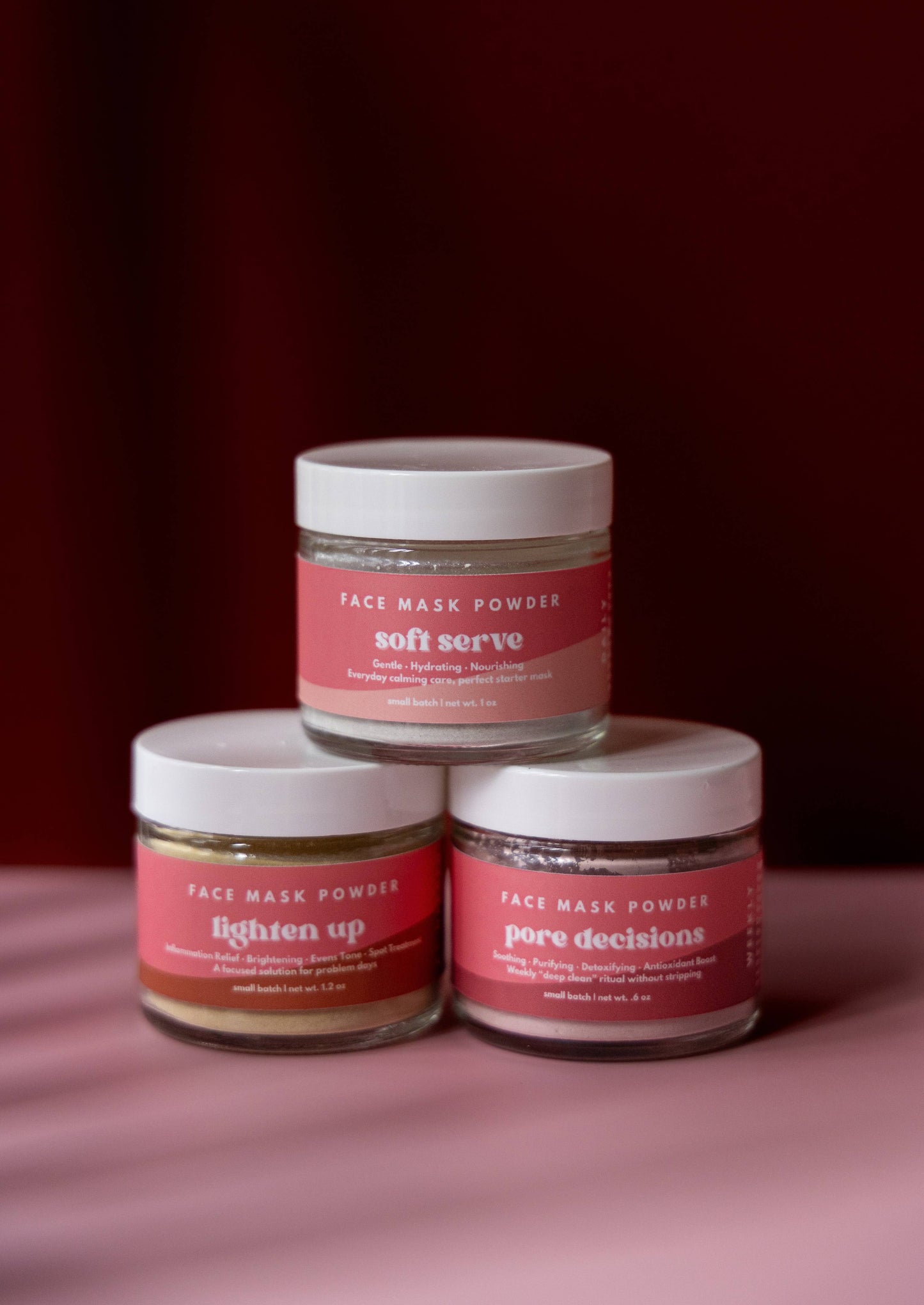 Rose Clay Face Mask Powder