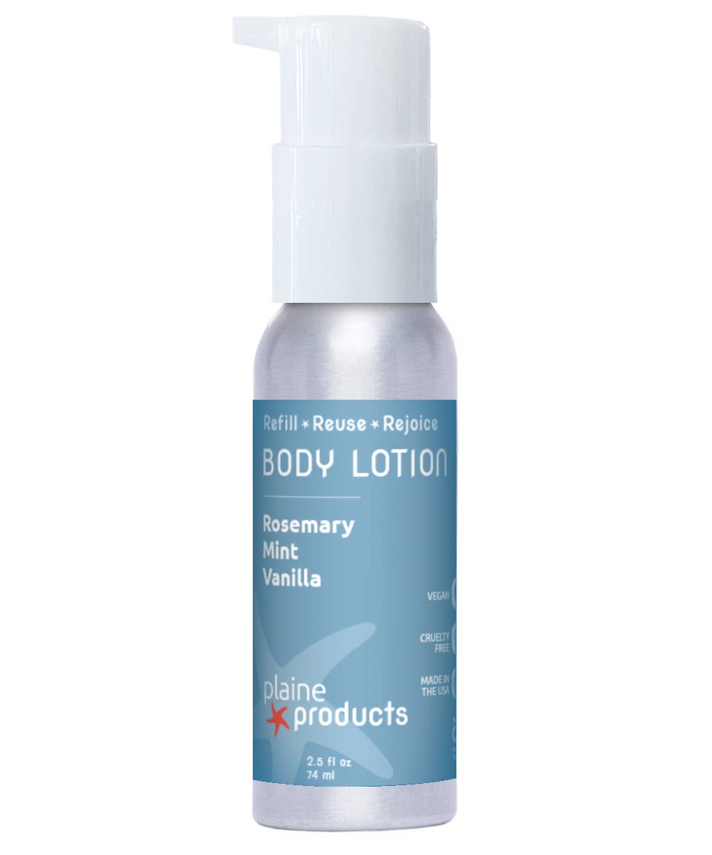 Travel Size Body Lotion 2.5 oz