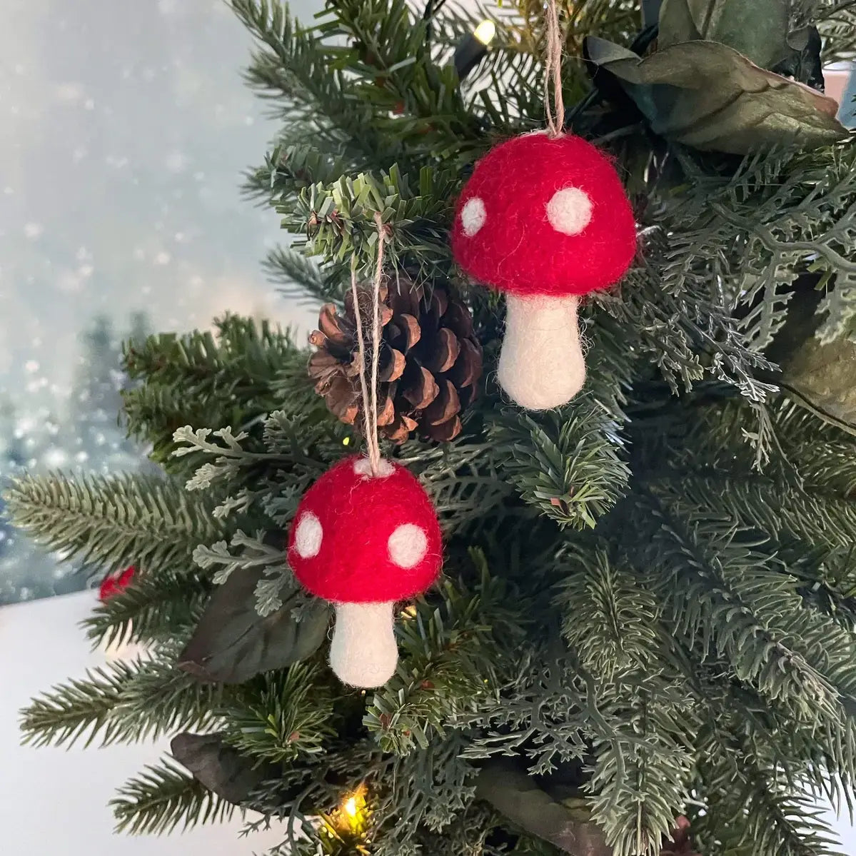 Holiday Eco Wool Ornament