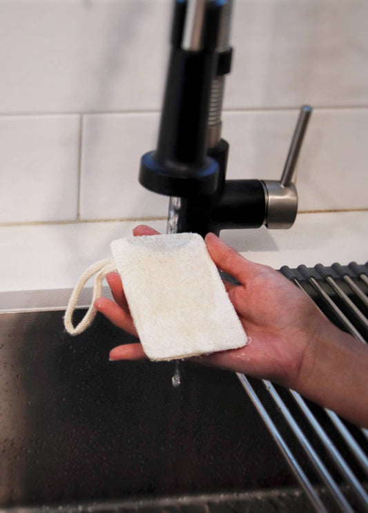 Compostable Loofah Sponge - Single