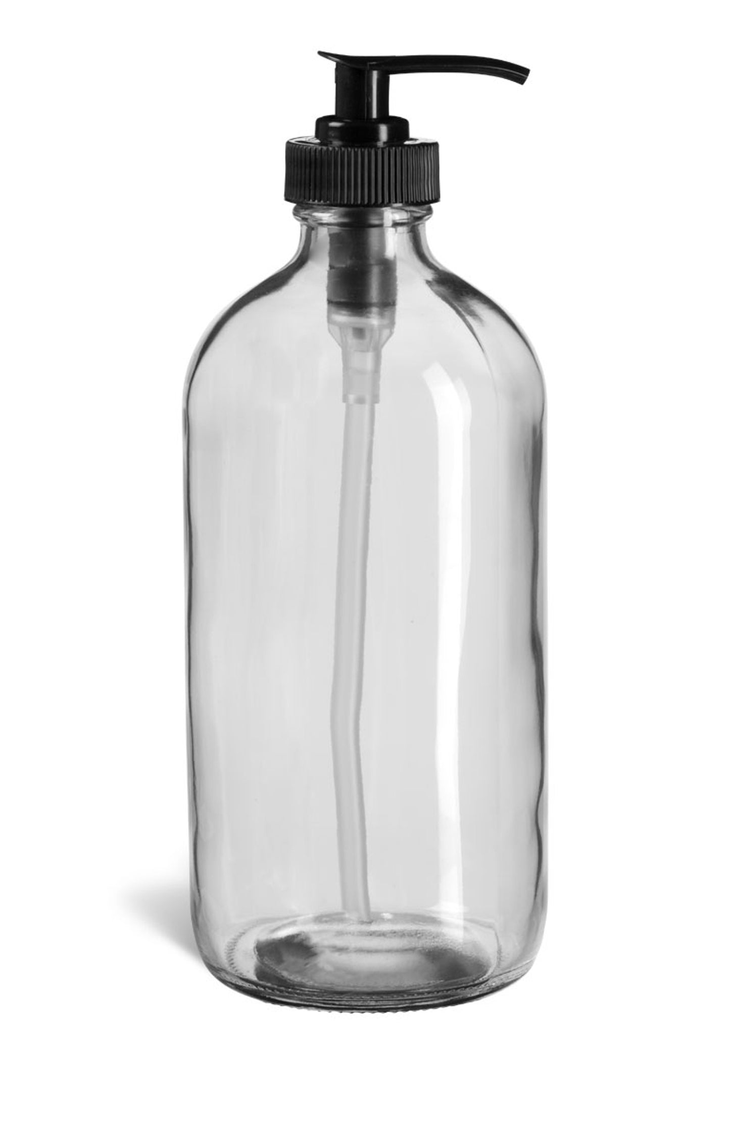 16 oz. Glass Pump Bottle (9.1 oz. Tare)