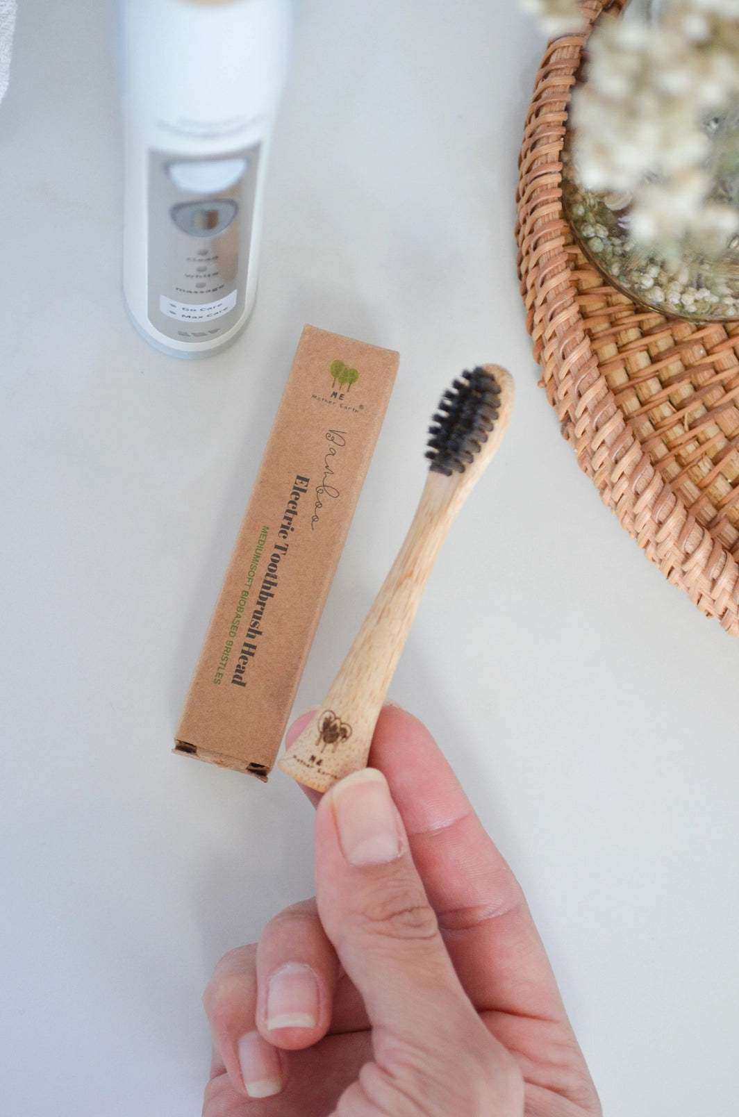 Bamboo Electric Toothbrush Heads