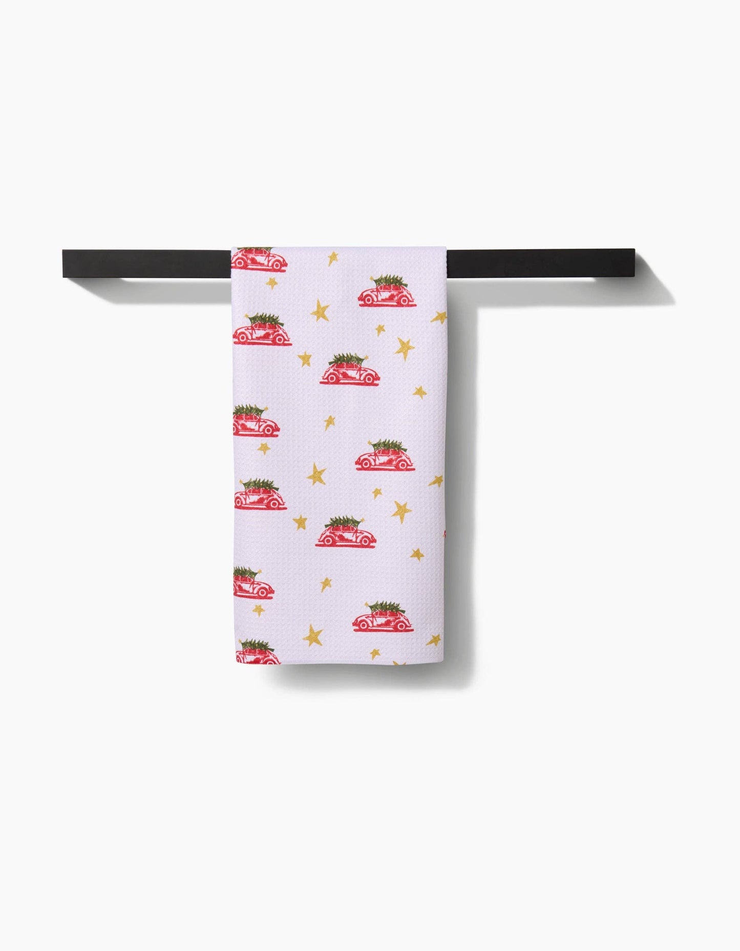Geometry Christmas Bug Tea Towel