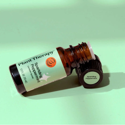 Sparkling Peppermint Laundry Essential Oil Blend 10mL