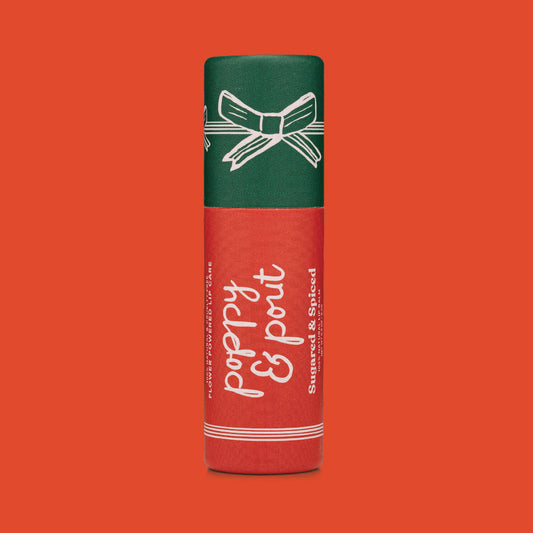 Limited Edition - Poppy & Pout Sugared & Spiced Lip Balm