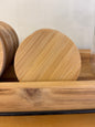 Bamboo Mason Jar Lid