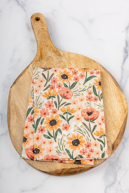 Sunny Poppies Tea Towels - Pack of 2