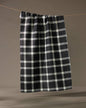 Geometry Wicklow Black Kitchen Tea Towel