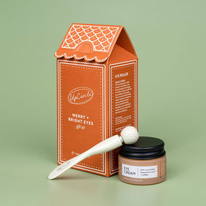 'Merry + Bright Eyes' Gingerbread Christmas Holiday Gift Set
