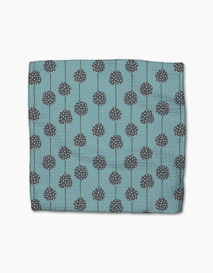 Geometry Polka Dot Blooms Dishcloth Set