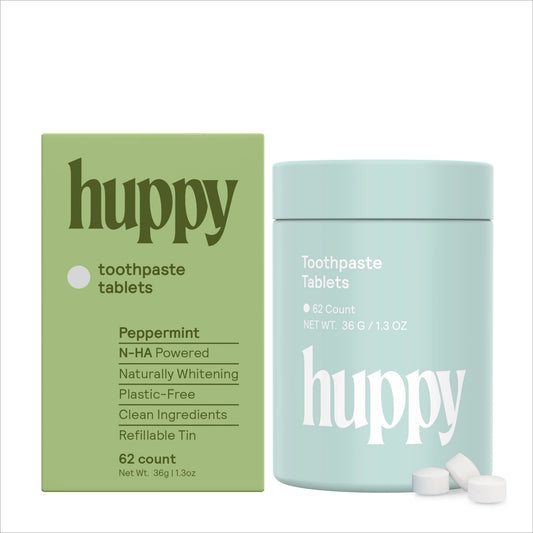 Huppy Toothpaste Tablets (Peppermint)