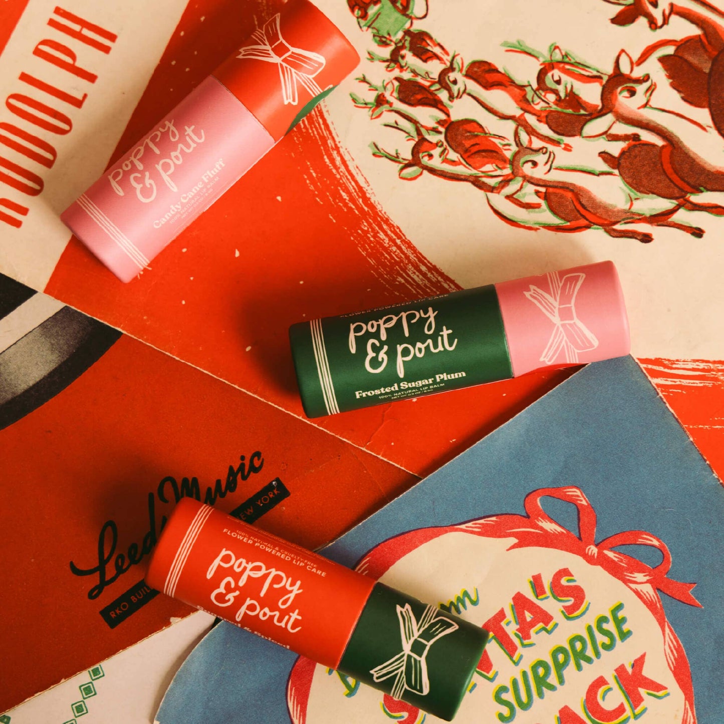 Limited Edition - Poppy & Pout Sugared & Spiced Lip Balm