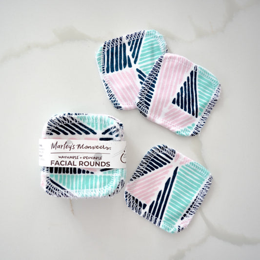 Marley's Monsters Cotton Facial Rounds - 20 count