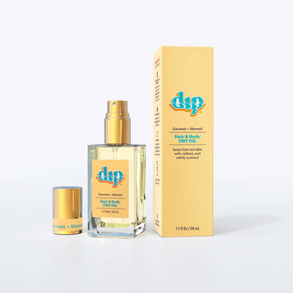 Dip Hair & Body Dry Oil - Coconut & Almond