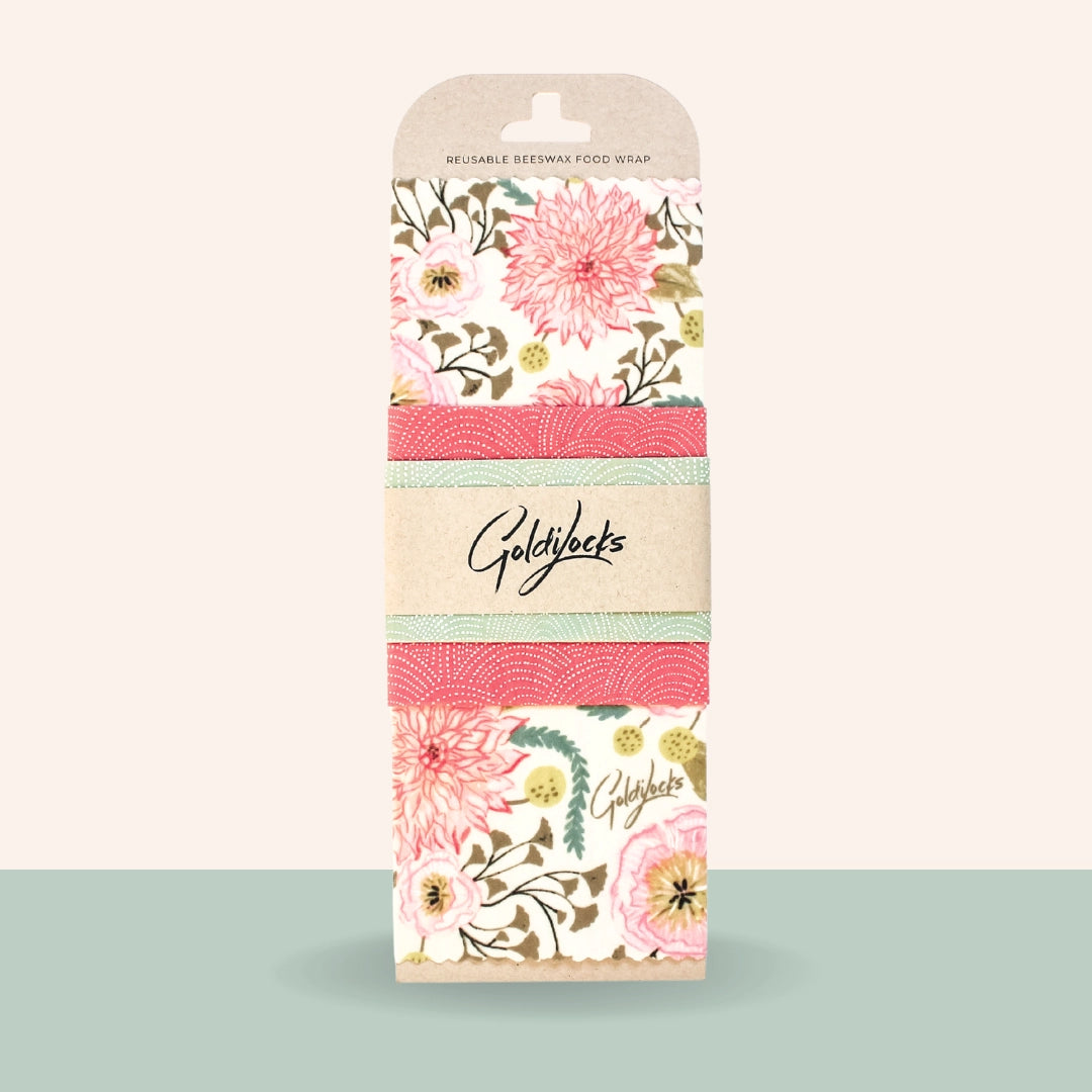 Goldilocks Beeswax Wraps - 3 pack