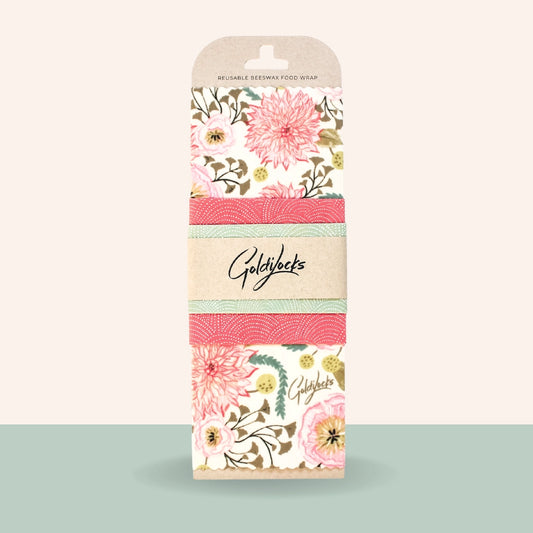 Goldilocks Beeswax Wraps - 3 pack