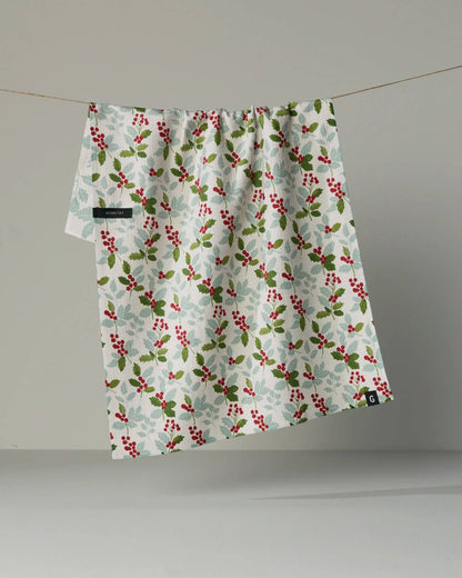 Geometry Holly Lane Luxe Kitchen Towel