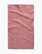 Geometry Fireside Plaid Tea Towel
