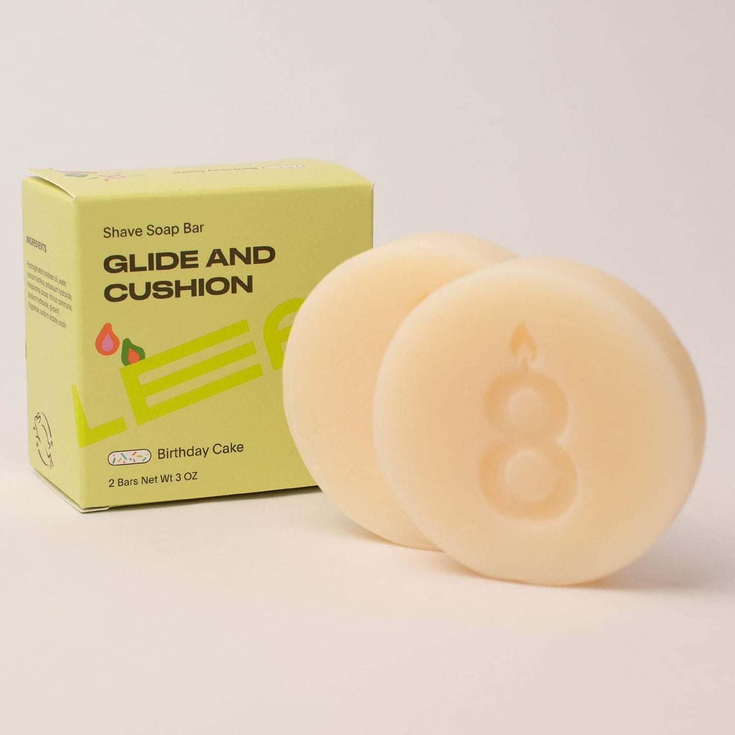 Leaf Shave Soap Bar - 2-Pack