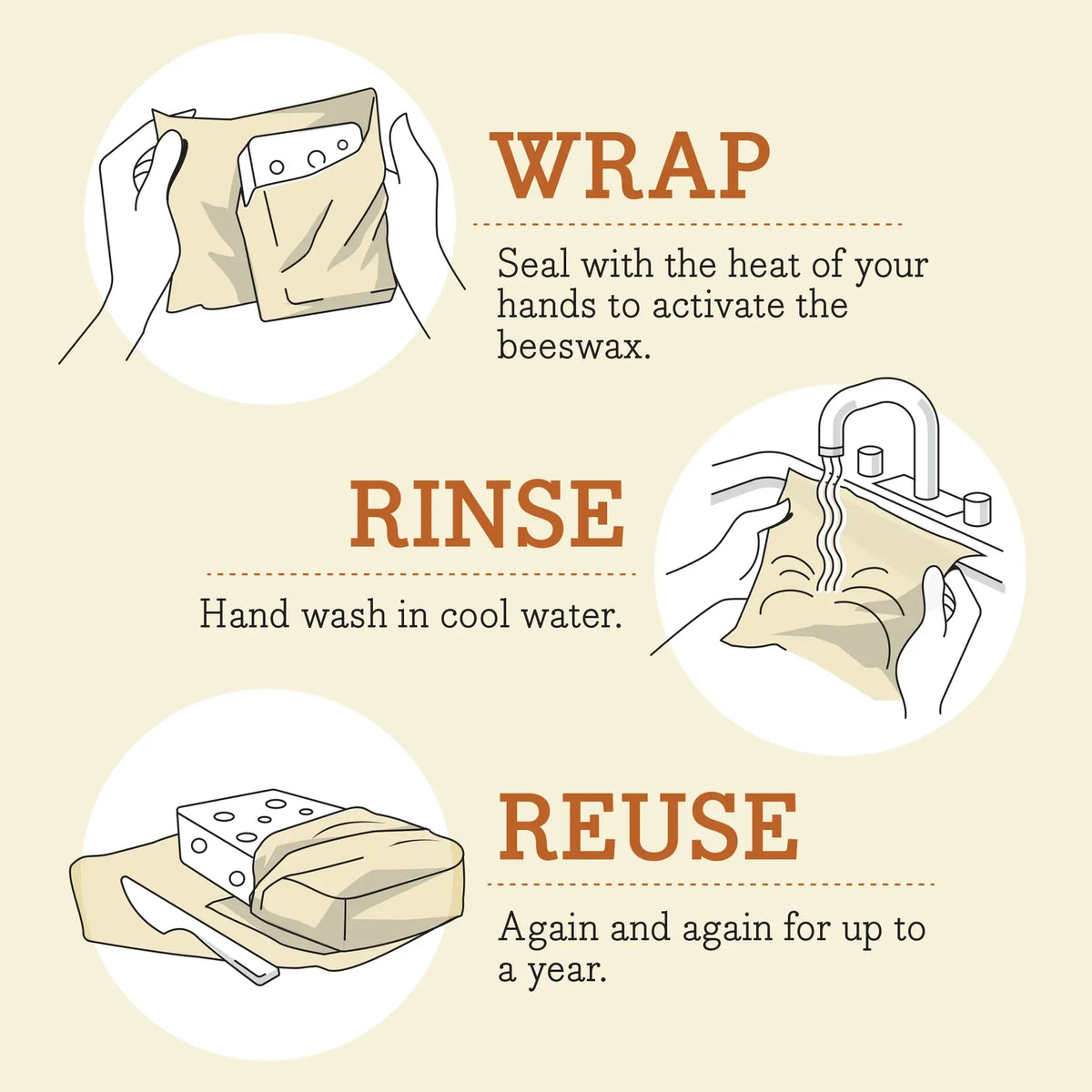 Bees Wrap Lunch 3 Pack - Bakery Lane