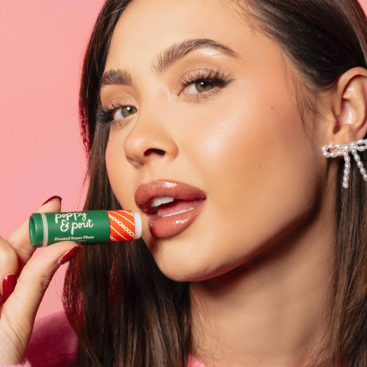 Limited Edition Holiday Lip Balm - Frosted Sugar Plum