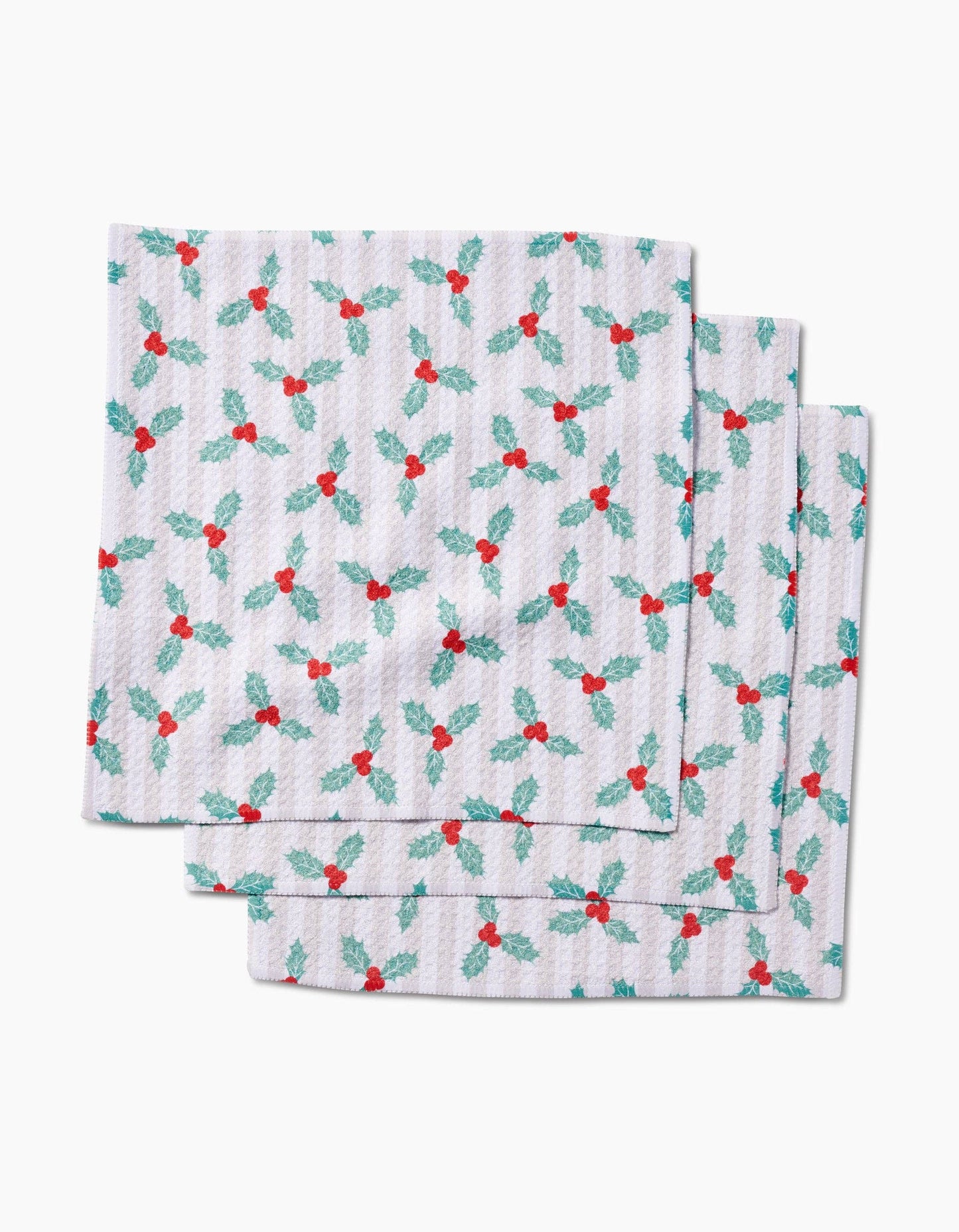 Geometry Mistletoe Stripe