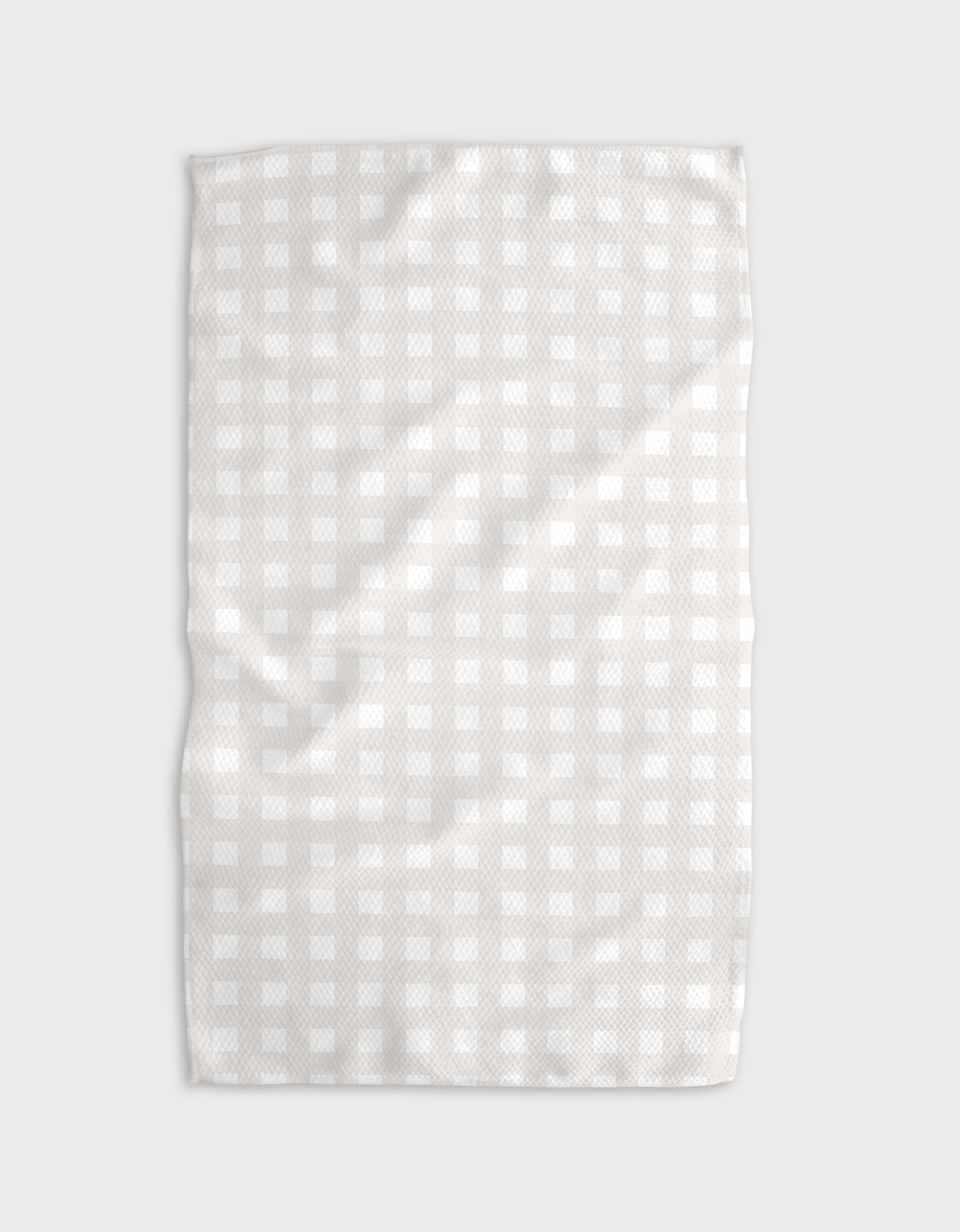 Geometry Gigi Beige Kitchen Tea Towel