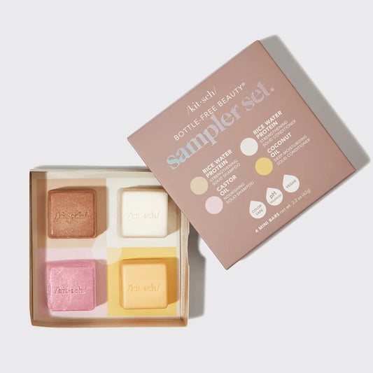 Kitsch Bottle-Free Shampoo/Conditioner Sampler Set