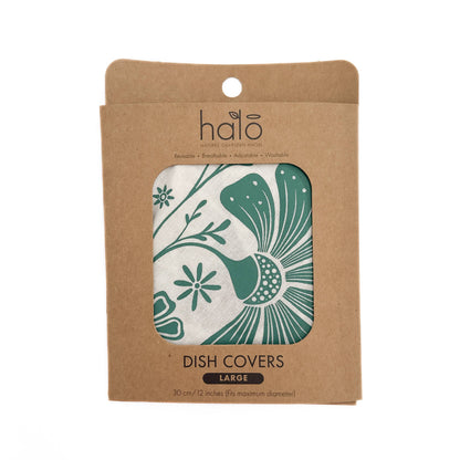 Halo Dish & Bowl Cover Large | Retrobloom Print