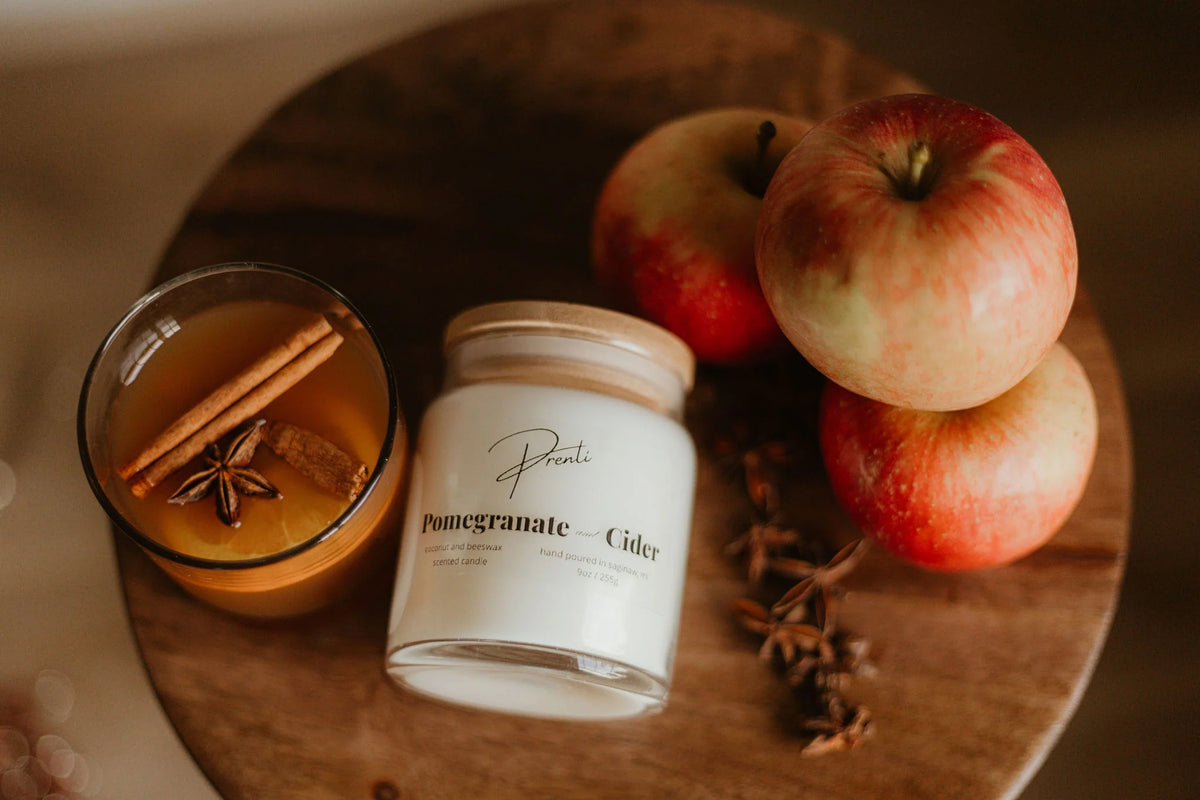 Pomegranate & Cider - 9 oz. Candle