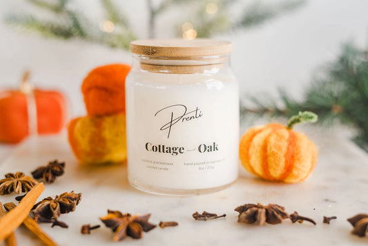 Cottage & Oak Candle - 9 oz.