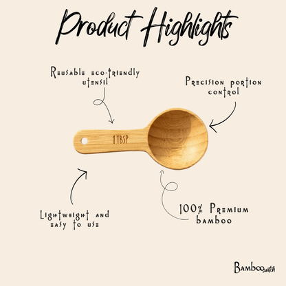 Bamboo Measuring Spoon