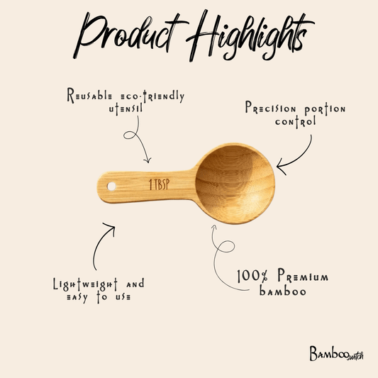Bamboo Measuring Spoon