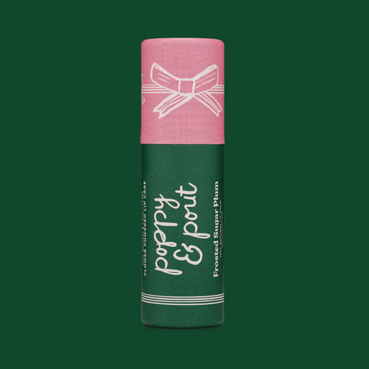 Limited Edition Holiday Lip Balm - Frosted Sugar Plum