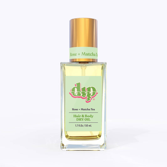 Dip Hair & Body Dry Oil - Rose & Matcha Tea
