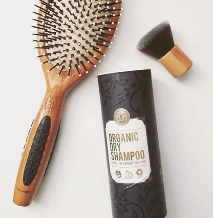 Organic Natural Dry Shampoo Powder for DARK HAIR: Grapefruit - 4oz