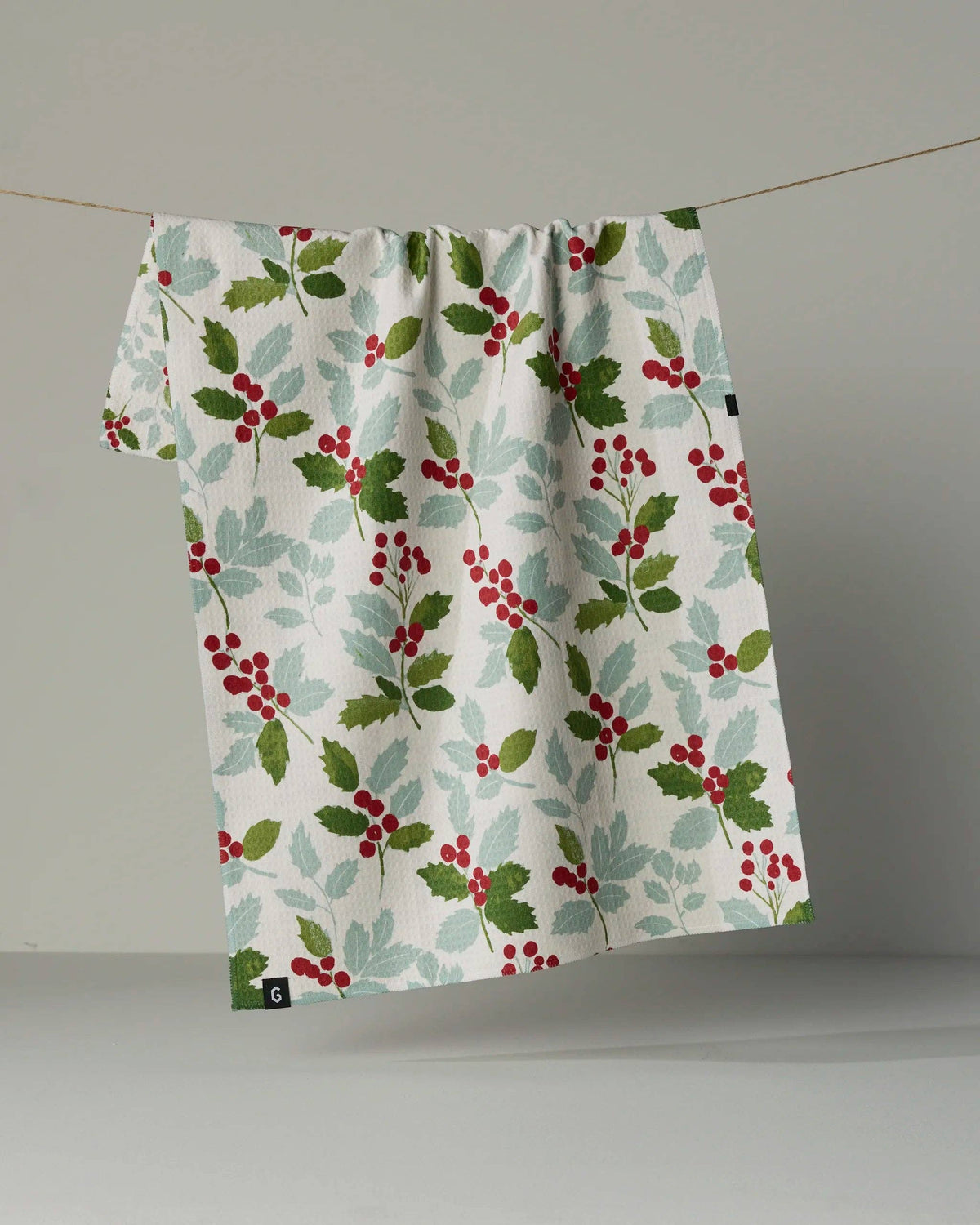 Geometry Holly Lane Luxe Kitchen Towel