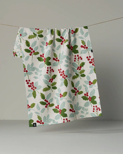 Geometry Holly Lane Luxe Kitchen Towel