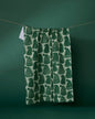 Geometry Frostcap Green Tea Towel