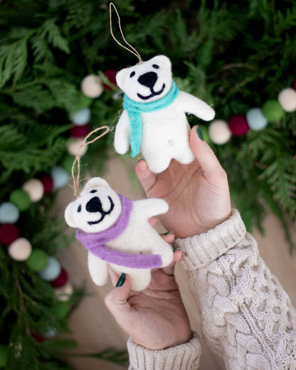 Holiday Eco Wool Ornament