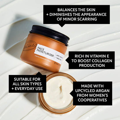 Face Moisturizer with Vitamin E + Aloe Vera