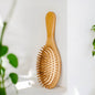 Bamboo Paddle Hairbrush | Round