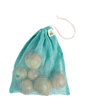 Medium Reusable Produce Bag - Washed Blue