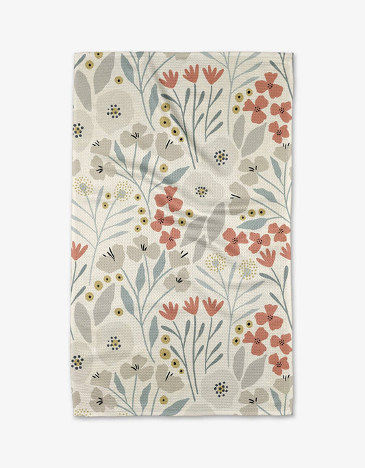 Geometry Fiona Cream Kitchen Tea Towel