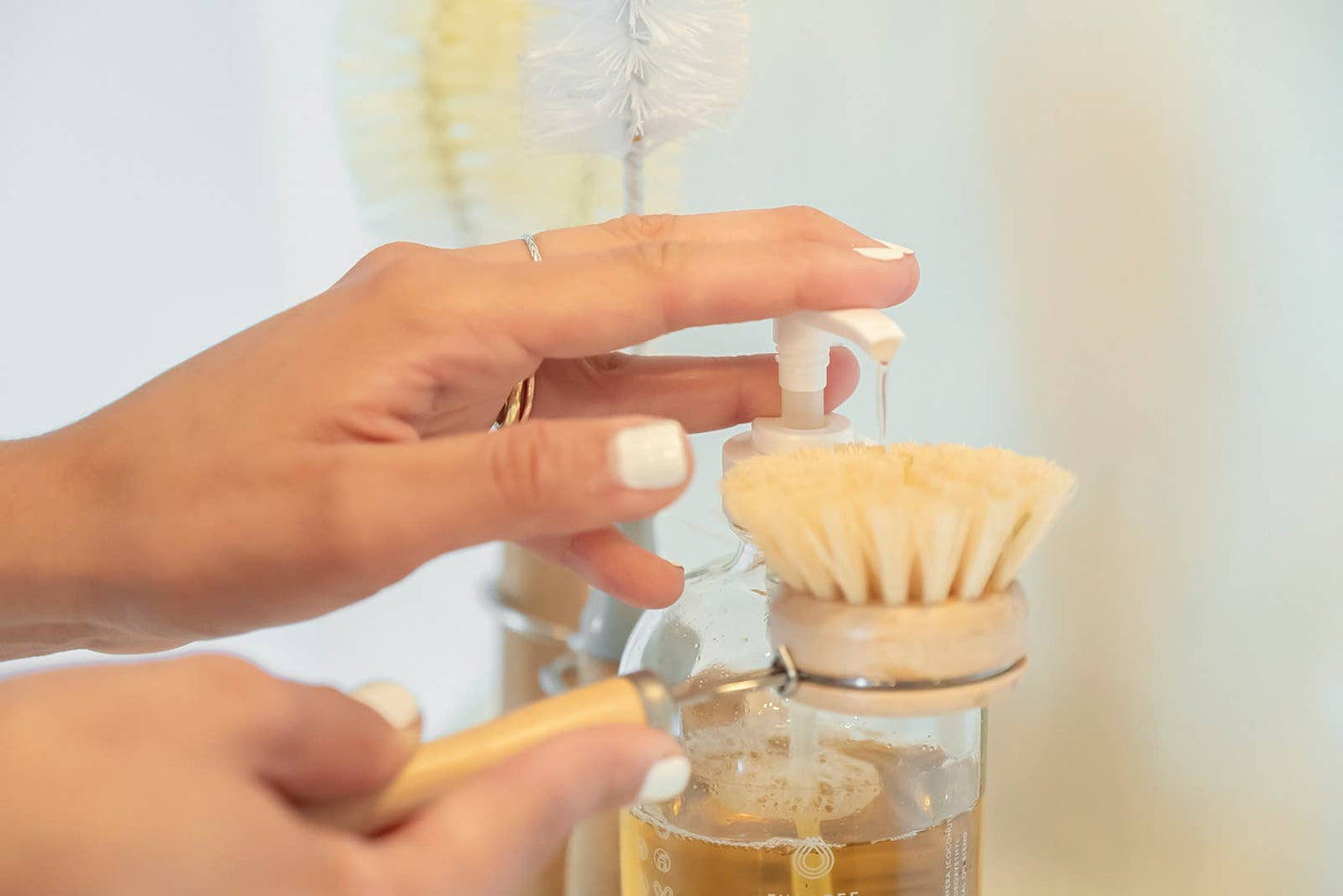 Fillaree Dish Soap - Glass Pump Bottle