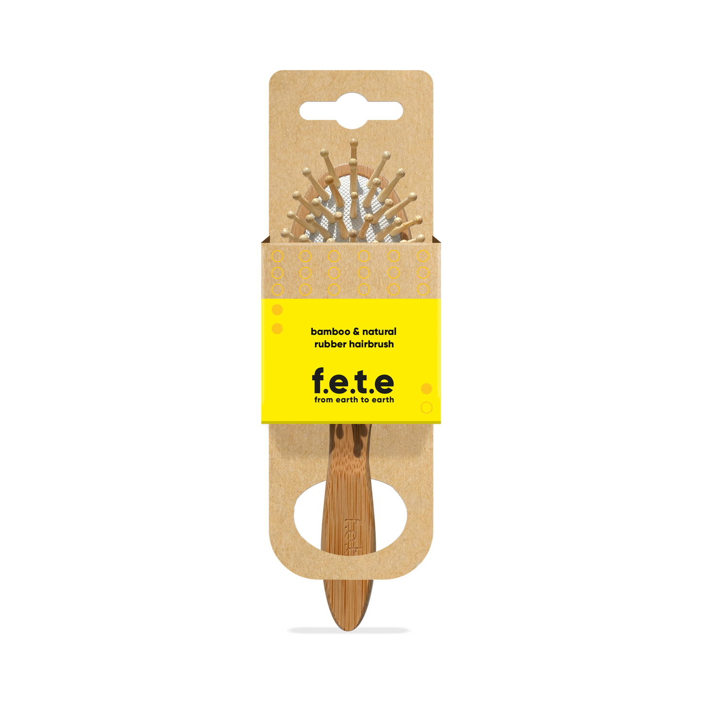 F.e.t.e | Bamboo & Natural Rubber Hairbrushes