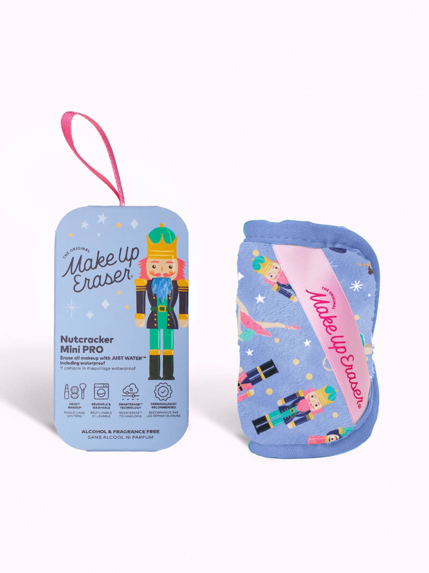 The Original Makeup Eraser Nutcracker Mini PRO Ornament Gift Box