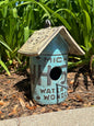 Large Ceramic Birdhouse