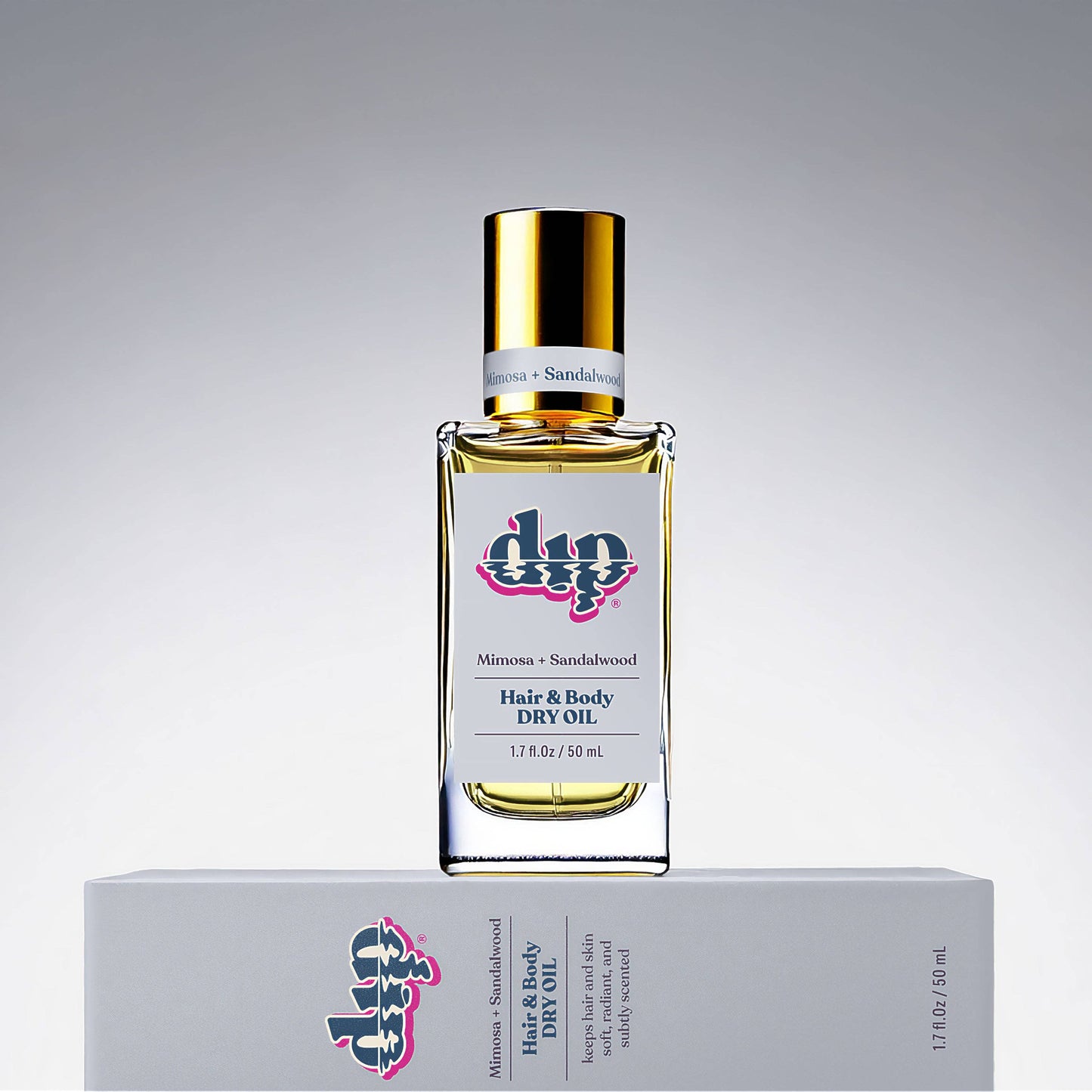 Dip Hair & Body Dry Oil - Mimosa & Sandalwood